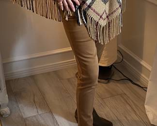 #39 - Burberry's poncho 50% wool / 50% cashmere - one size fits all. $195 - Very good condition. 