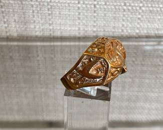 #31 -14kt gold tested, Founded 1968 united ministers sz 8 to 9 . 13.80 grams $575