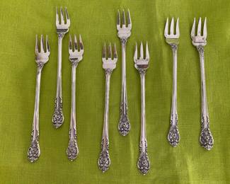 #82 - Gorham sterling King Edward pattern 85 pieces 91.46 ounces $4,500