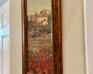 European hillside art