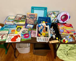 Kids books, toys 