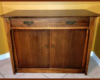 Mid Century Modern Dining Table/Credenza, Extendomatic by Saginaw Furniture