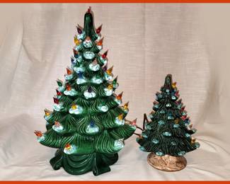 Ceramic Christmas Trees