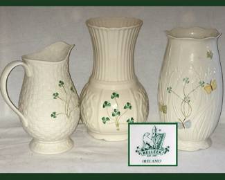 Large Belleek Pieces