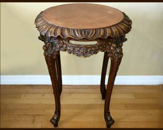 Beautiful Vintage Carved Table