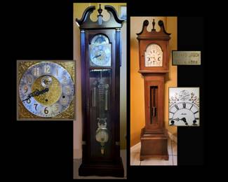 Grandfather and Grandmother Clocks