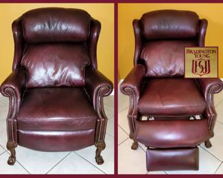 Bradington Young Leather Recliner 