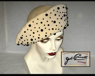 Vintage Hat Jack McConnell 