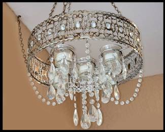 Gorgeous Hanging Candle Chandelier