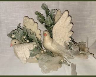 Vintage Dove Decorations