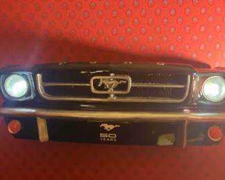 Mustang lighted wall shelf