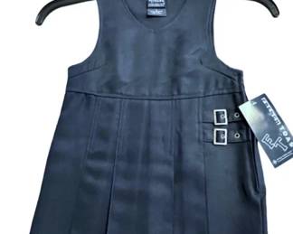 SIX Size 4 Navy French Toast Buckle Tab