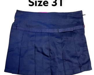 SIX Size 3T French Toast Pleated Scooter