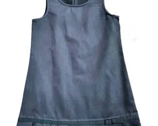 SIX Size 8 Navy French Toast Twill