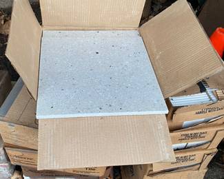 Boxes of Unused Tile