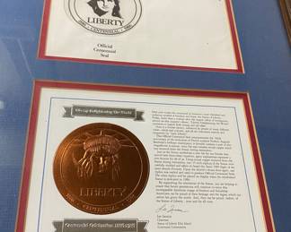 Framed First Day Covers