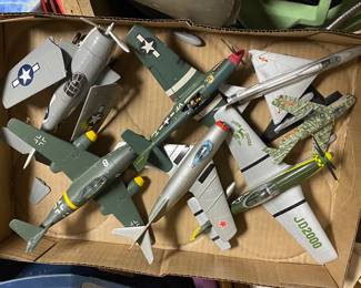 Metal Airplane Models