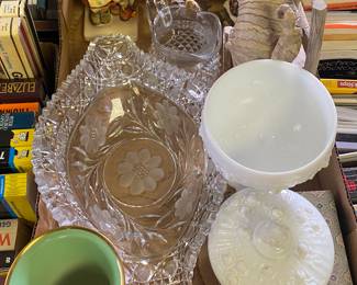 Glassware and Hummel