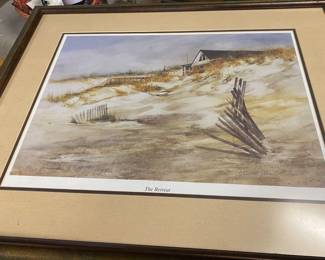 "The Retreat" Signed and Numbered Beach Themed Print