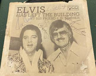 J.D. Sumner Elvis 45 with Sleeve