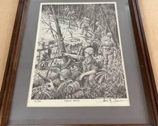 Jungle Recon Vietnam Signed and Numbered