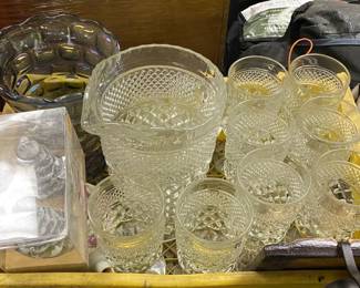 Pitcher and Glass Set