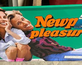 Metal Newport Cigarette Sign