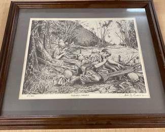 Highlands Defense Vietnam Signed and Numbered