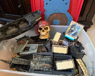 Mega Blocks Pirates of the Caribbean.  Huge lot
