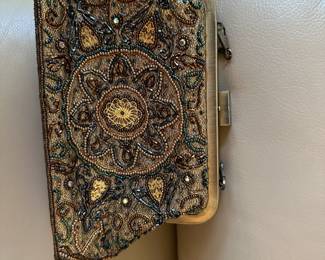 BEADED CLUTCH