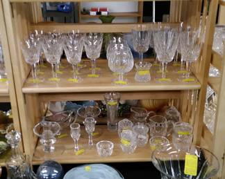 Sparkle your holiday table with Waterford Crystal and signed art glass