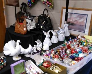 Lladro angles and doves. Quality tree decorations.