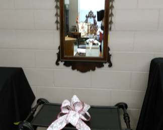 Great Service Table, Wonderful Victorian Wall Mirror