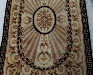 Greek Key Area Rug ~3..5'x5.5'