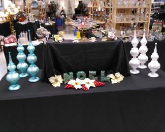 Vintage NOEL Candleholders, Lighted Spherical items (battery operated)