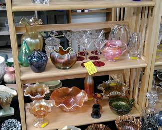 Steuben, RIdel, Costa Boda, Fenton, Other Signed Art Glass, Vintage Depression Glass