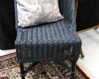 Great vintage wicker chair.