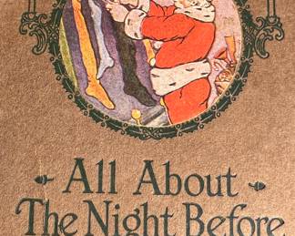 Vintage All About The Night Before Christmas
