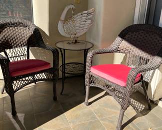3-Piece Wicker Patio Set