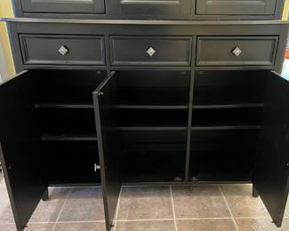 Ashley Carlye Hutch w Plenty of Storage