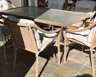 Wicker Dining Set