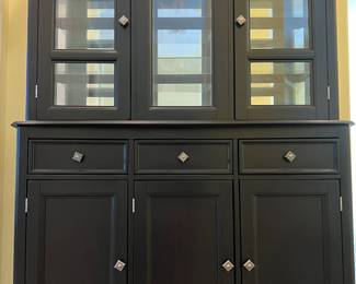 Ashley Carlye Hutch w Plenty of Storage