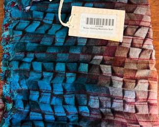 Mosaic Painting Reversible Scarf by Vismaya