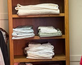 Linens 
Pillows
Baby blankets
Blankets