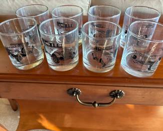Vintage 1950’s Rocks Glasses
2 sets of 4 w/1930’s cars