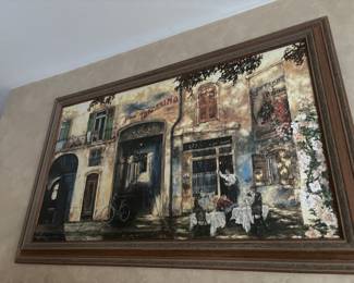 European street scene