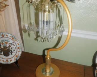 Hanging Crystal Lamp