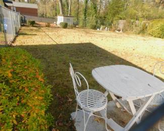Cafe Table And 2 Chairs