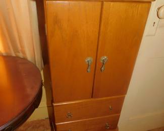 Oak Jewelry Cabinet