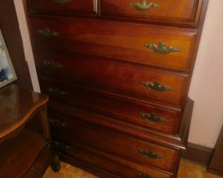 Vintage Pine Tall Chest